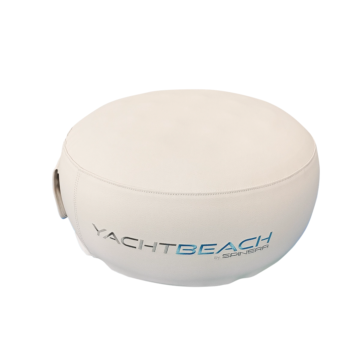 A product photo of an inflatable stool by Yacht Beach.