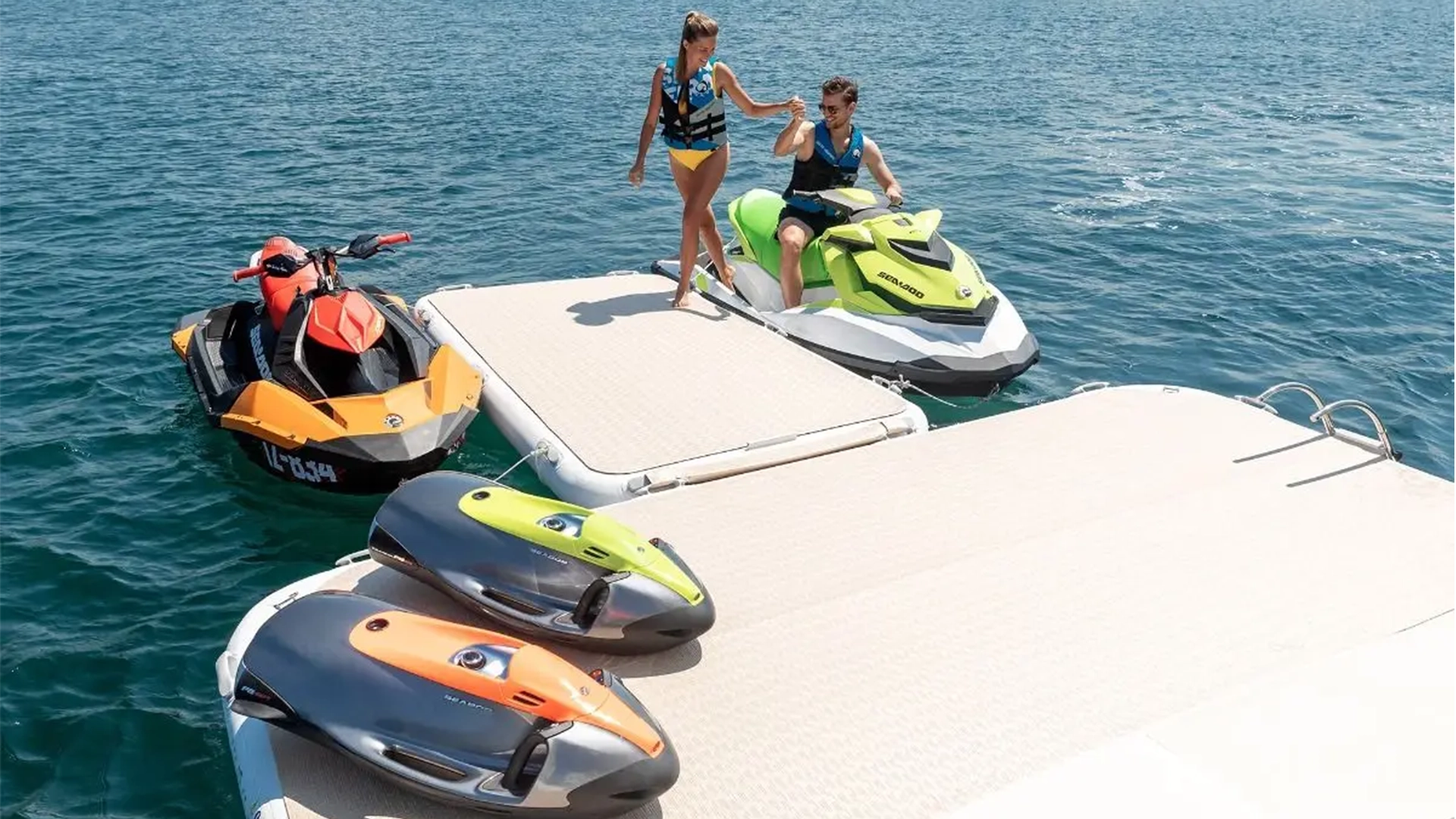 YACHTBEACH JET-SKI DOCK 3.08 + 4.10 + CONNECTOR SET