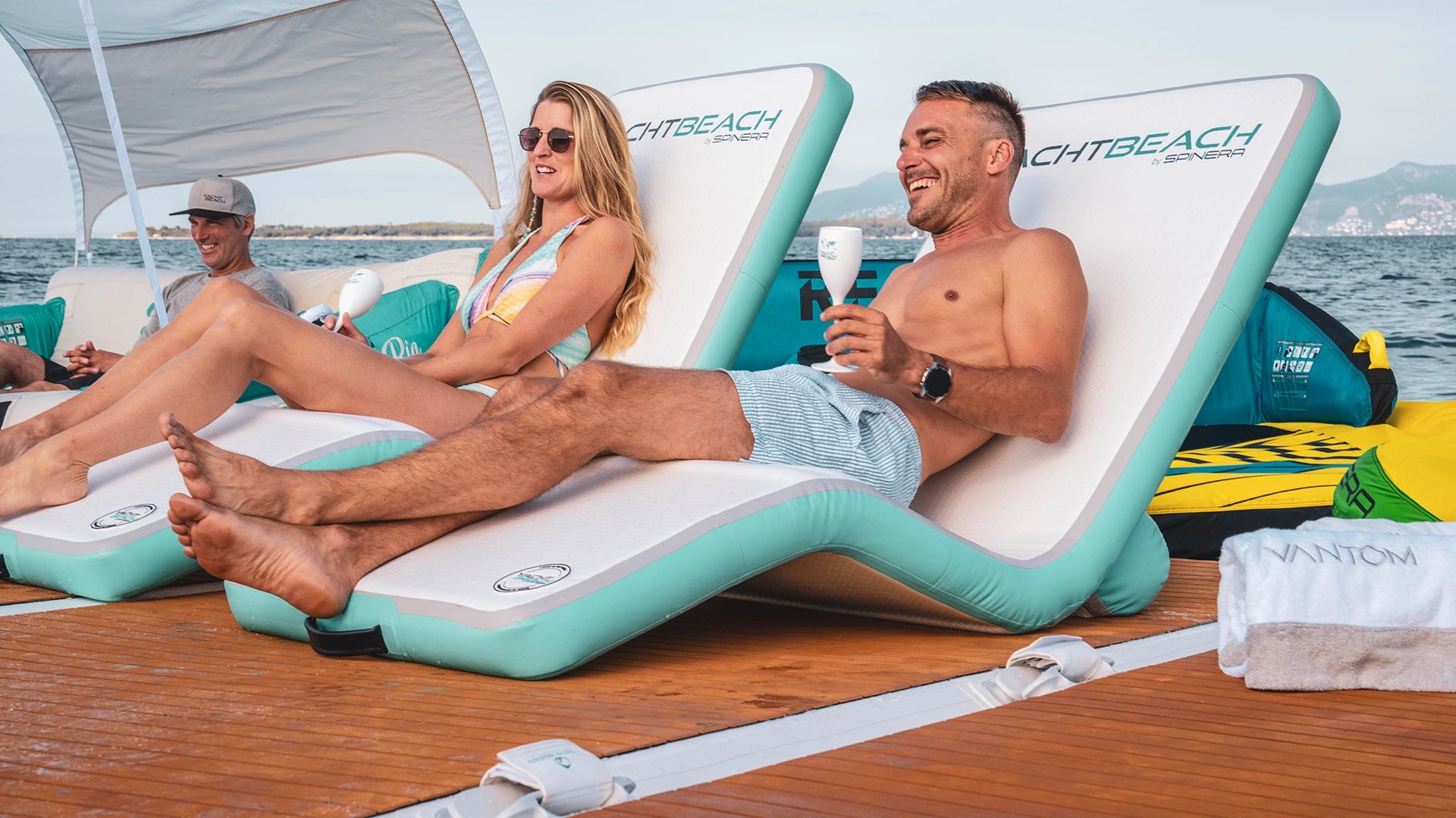 YACHTBEACH SUN LOUNGER 75X160CM